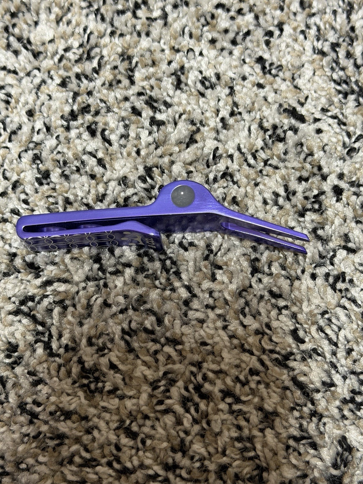 Scotty Cameron Purple Divot Tool - Scotty Crown - RARE -