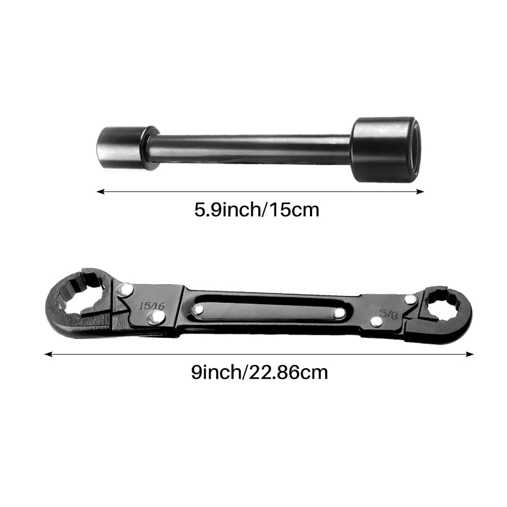Professional Angle Stop Wrench Kit Plumbing Tools Installation Stop Valve