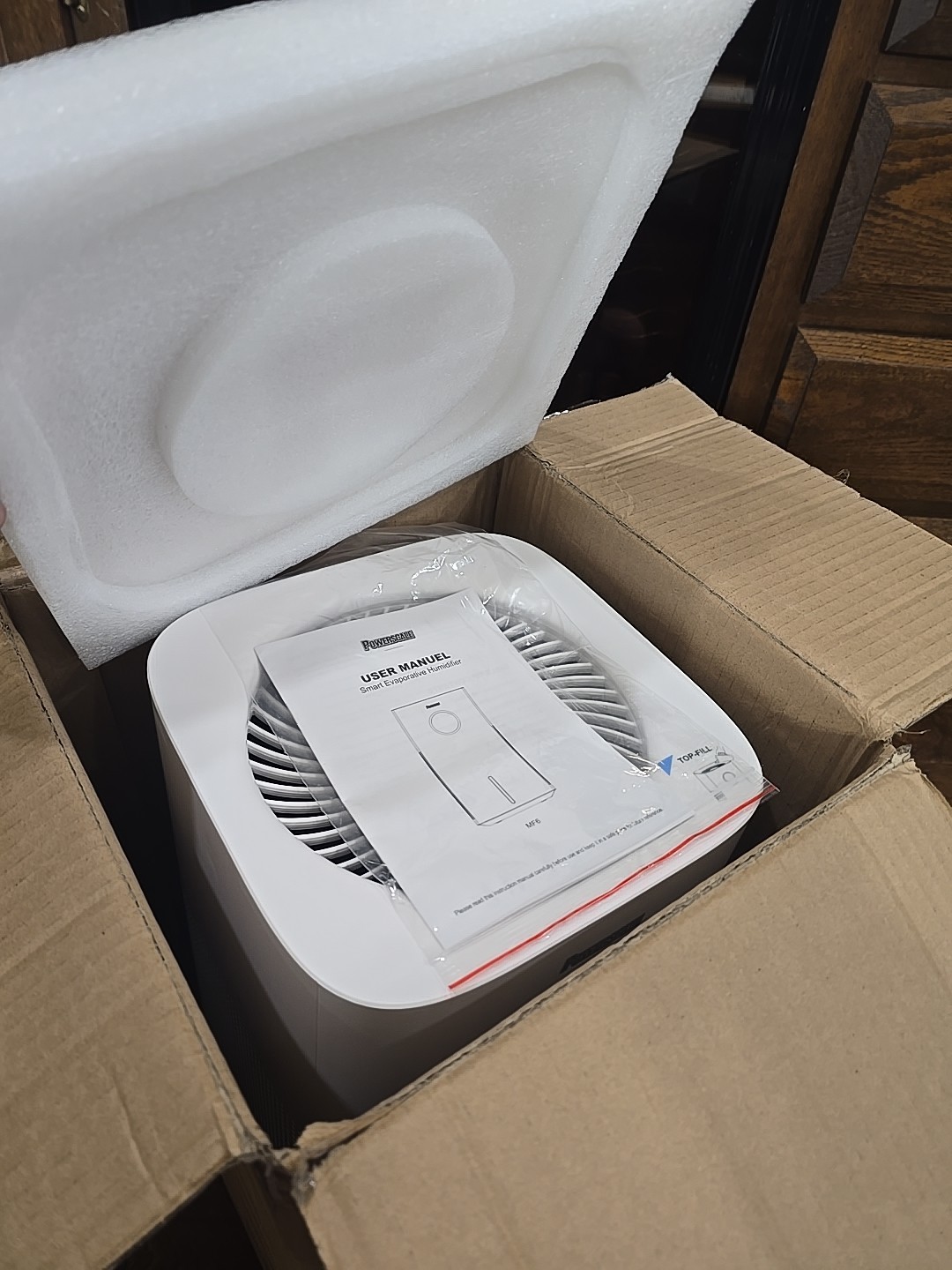 Powerscale MF6 Mist-Free Smart Evaporative Humidifier WiFi Control Purification