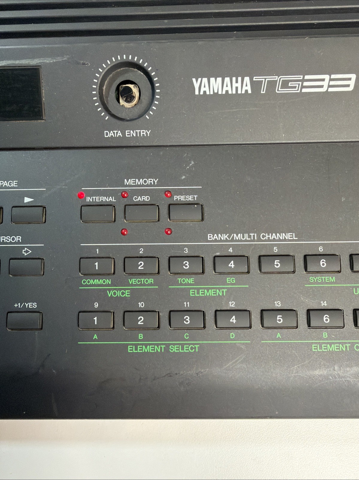 Vintage (1990) Yamaha TG33 Vector Synthesis Module