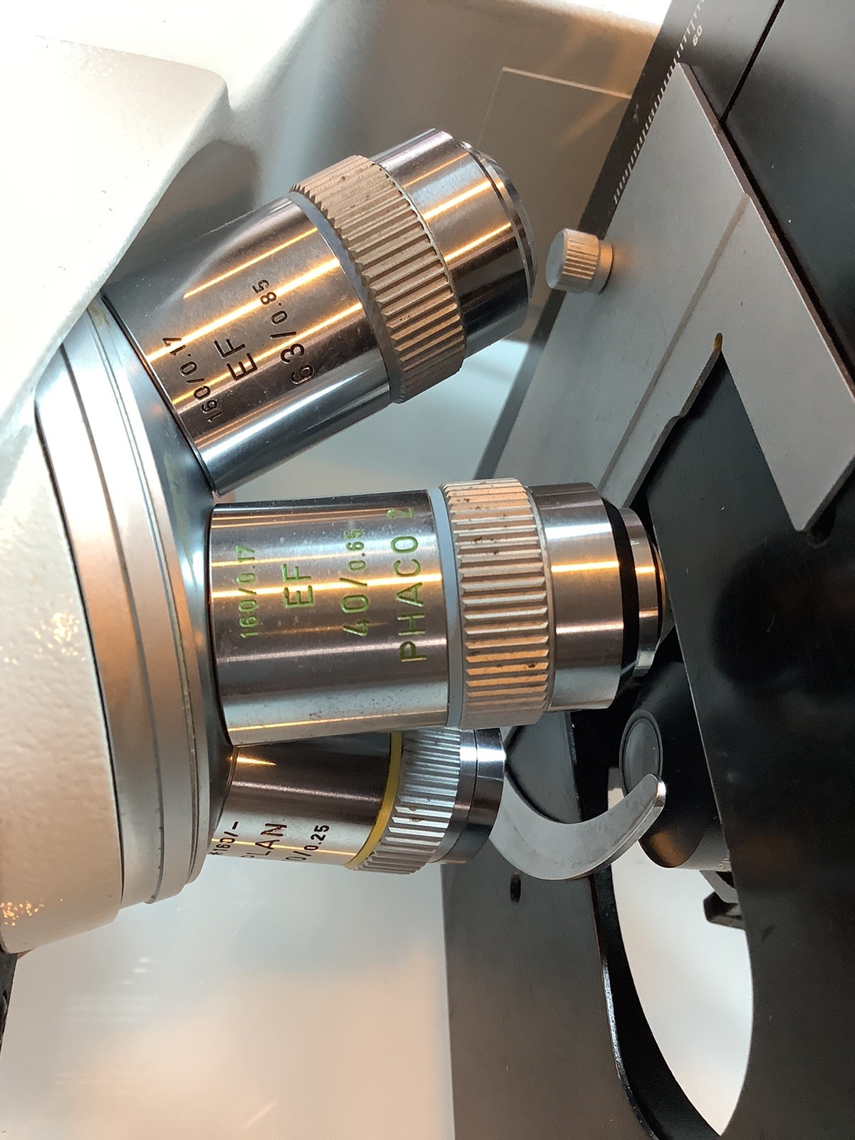 Dual Leitz LabroLux S Microscope w/ Microscopes Bridge And Spare Bino Head
