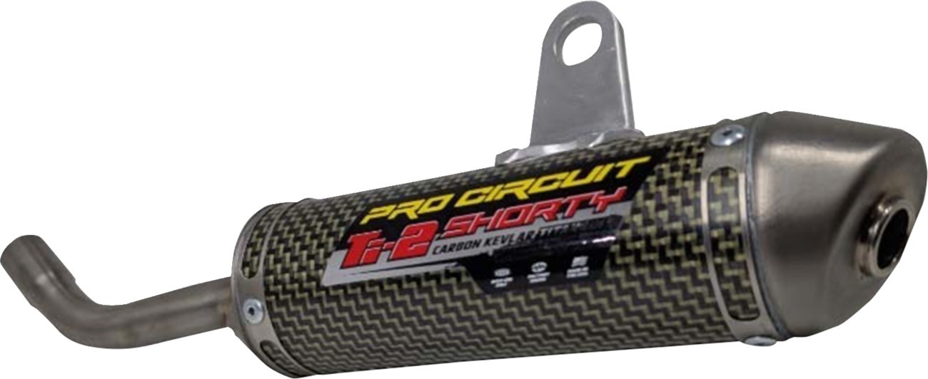 PRO CIRCUIT 1162512K Ti-2 Silencer - Titanium/Aramid Fiber - KTM/Husqvarna/GasGa