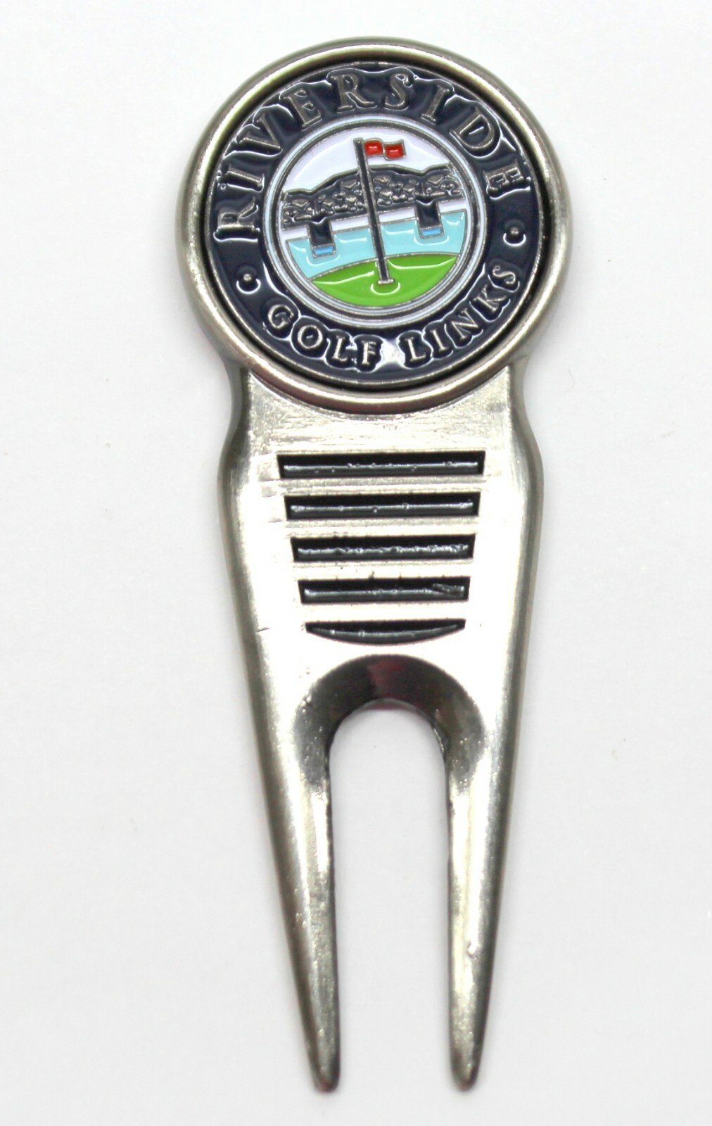 Riverside Golf Links JBT Golf Supply Divot Tool Ball Marker combo