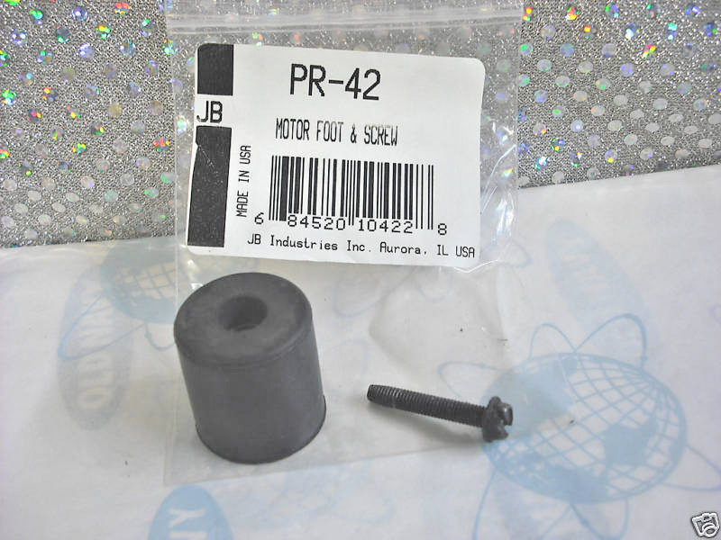 JB Vacuum Pump Motor Foor & Screw Part# PR-42