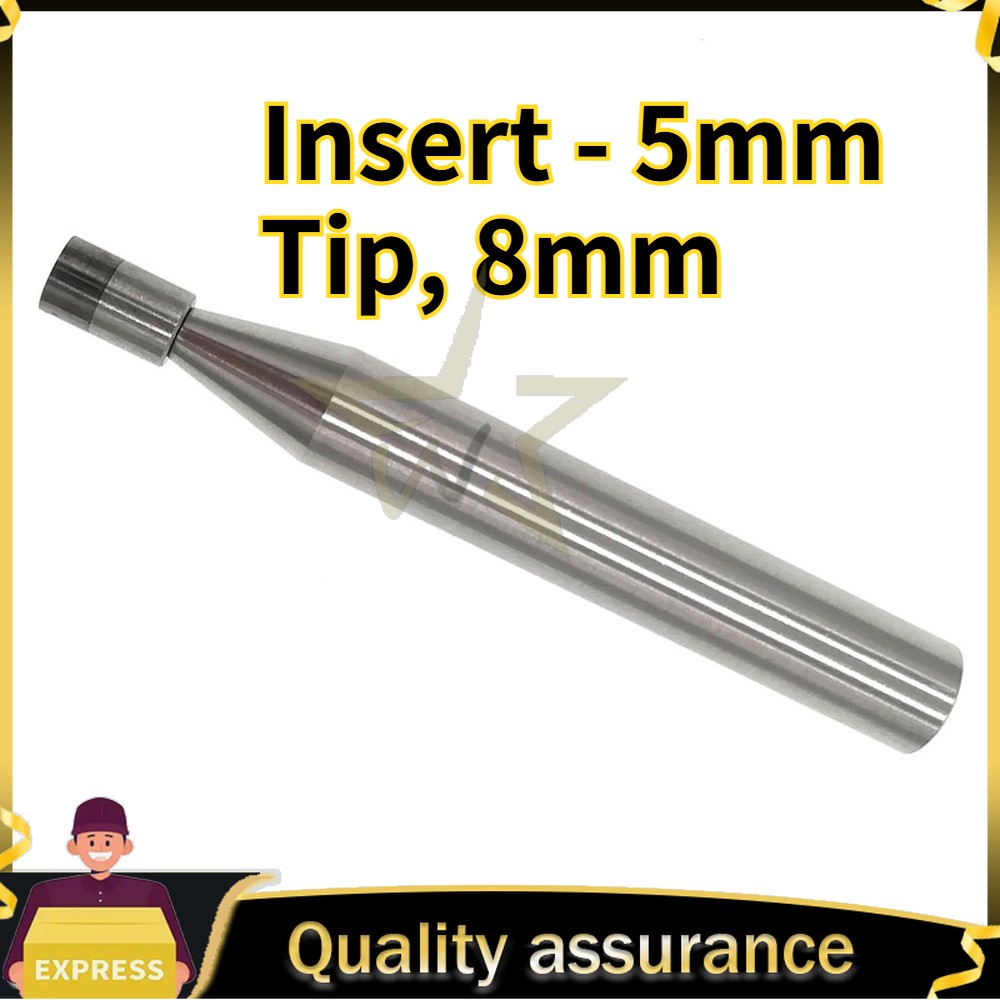 Insert - 5mm Tip, 8mm Cylindrical PIN Probe Shank for Fowler Trimos Height Gauge
