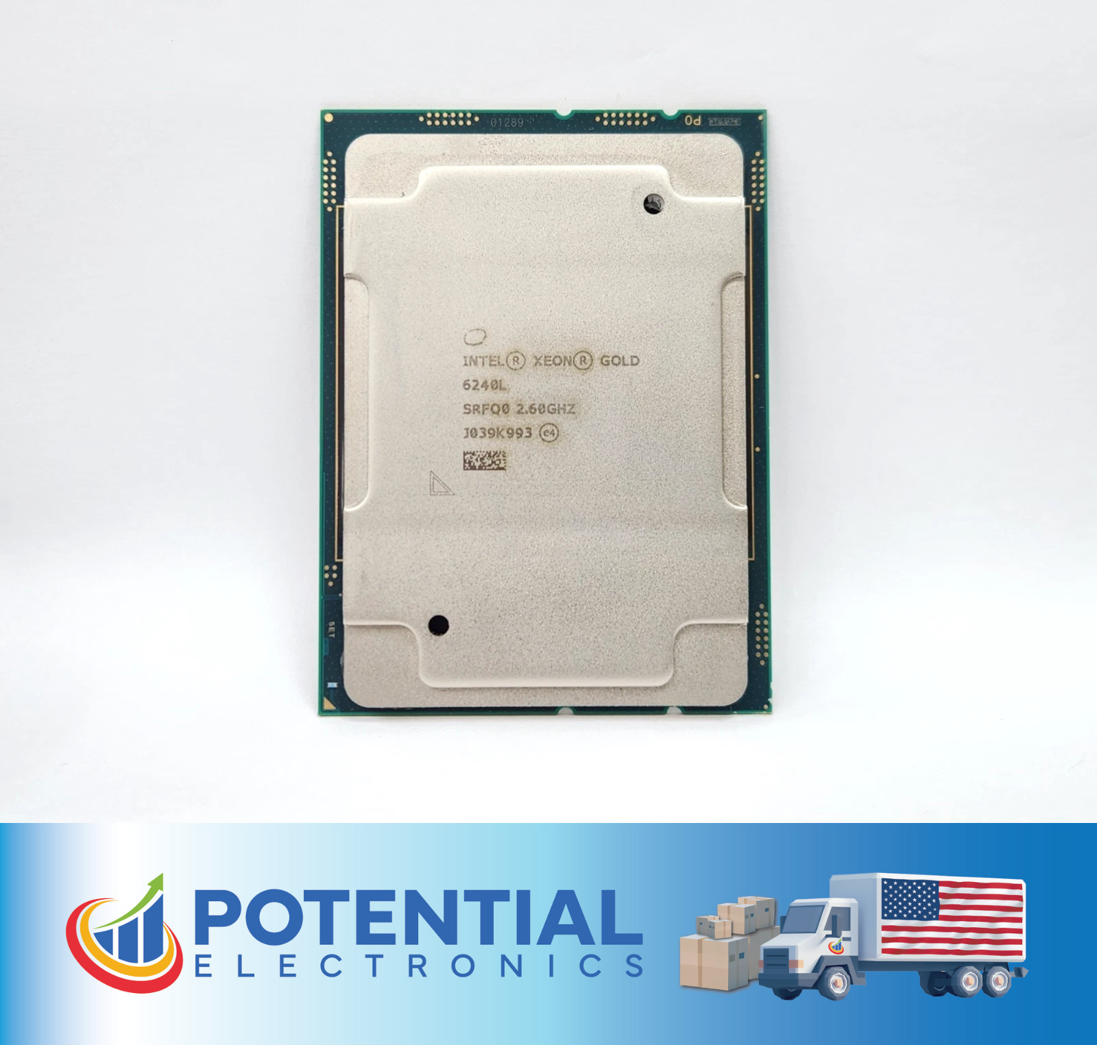 Intel Xeon Gold 6240L SRFQ0 2.60GHz 18-Core 24.75MB LGA3647 150W CPU Processor