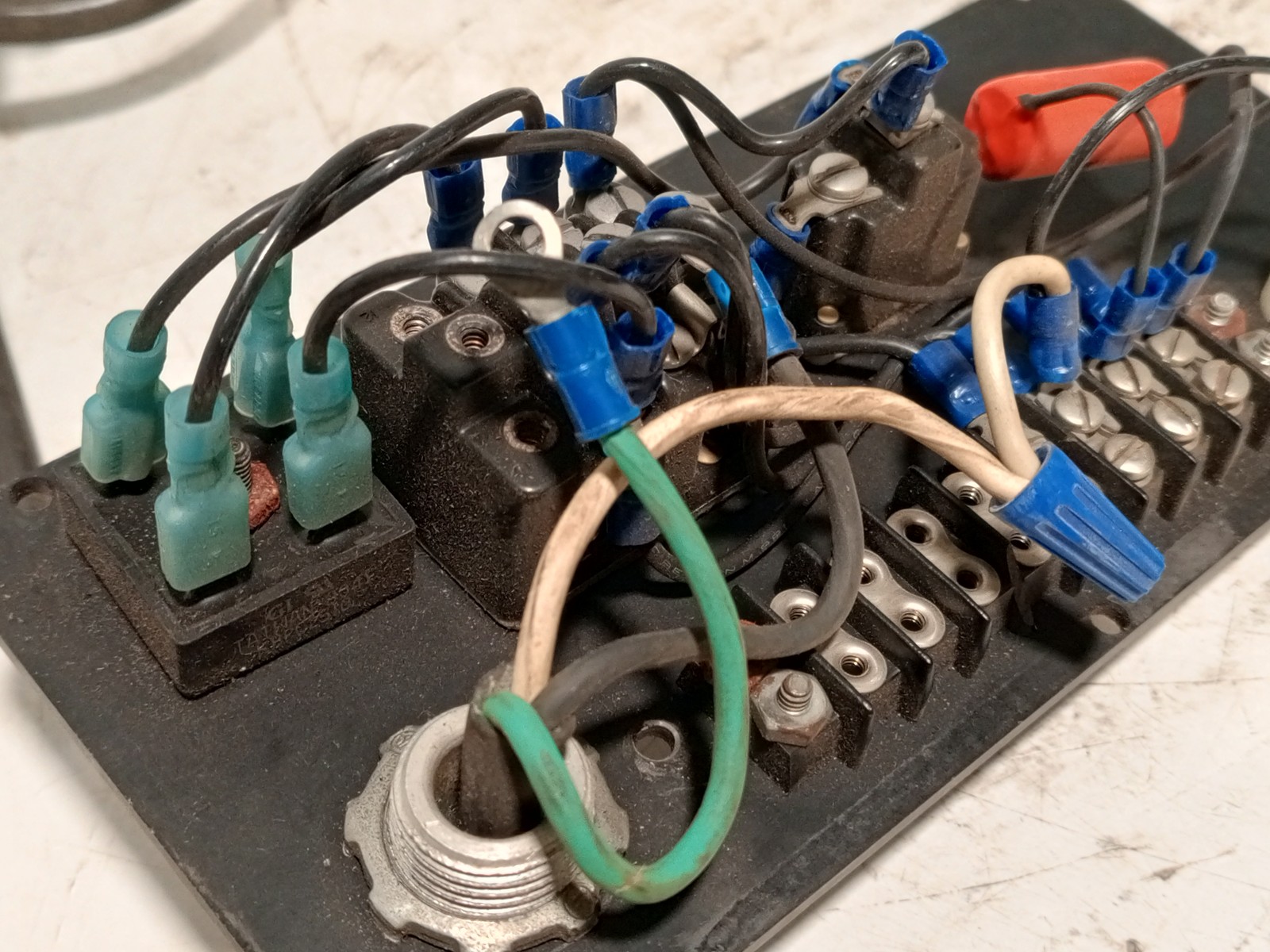 Jancy Engineering control panel lot 120V AC/DC motor magnet controller