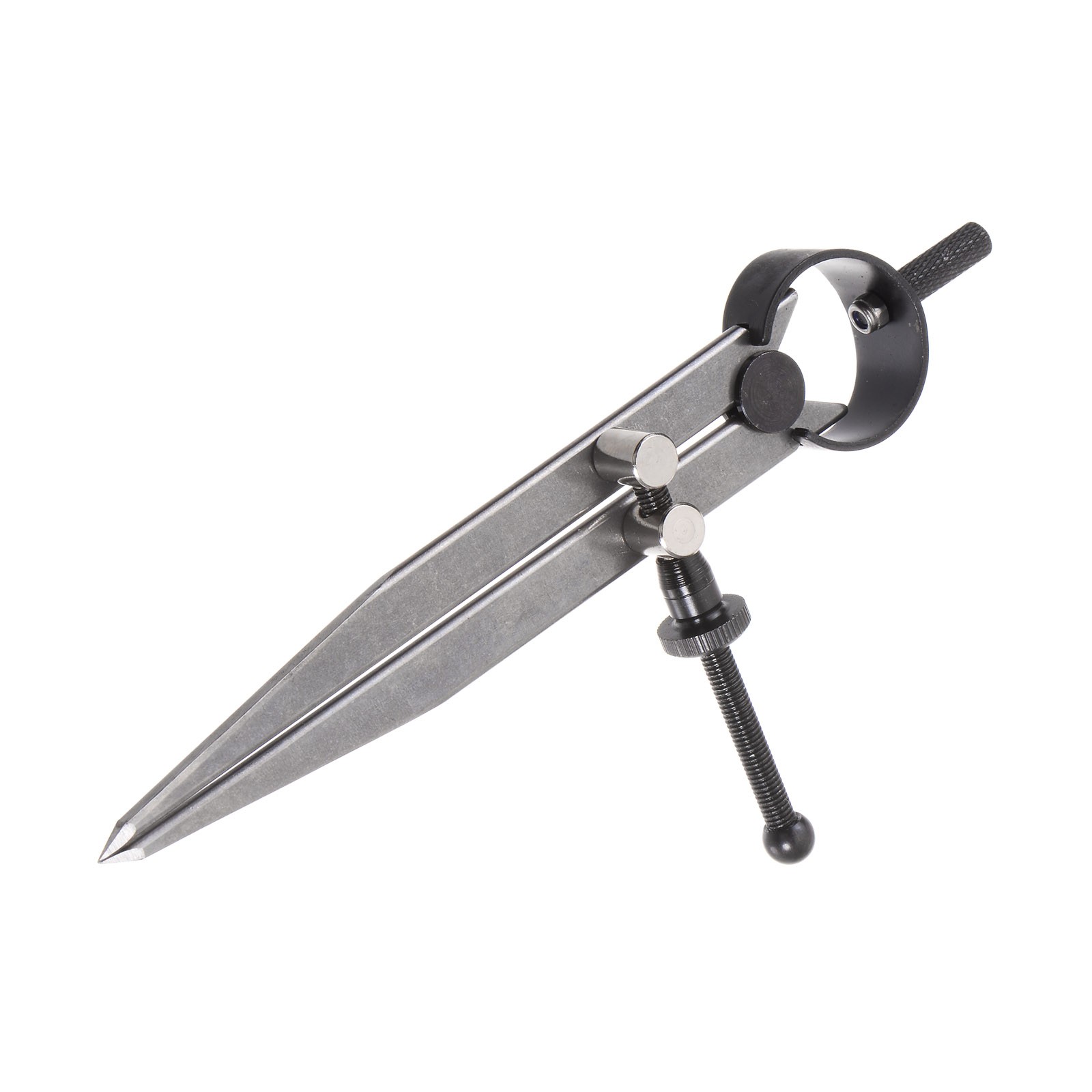 Spring Joint Caliper 5" Carbon Steel Spring Divider Caliper w Solid Nut Flat Leg