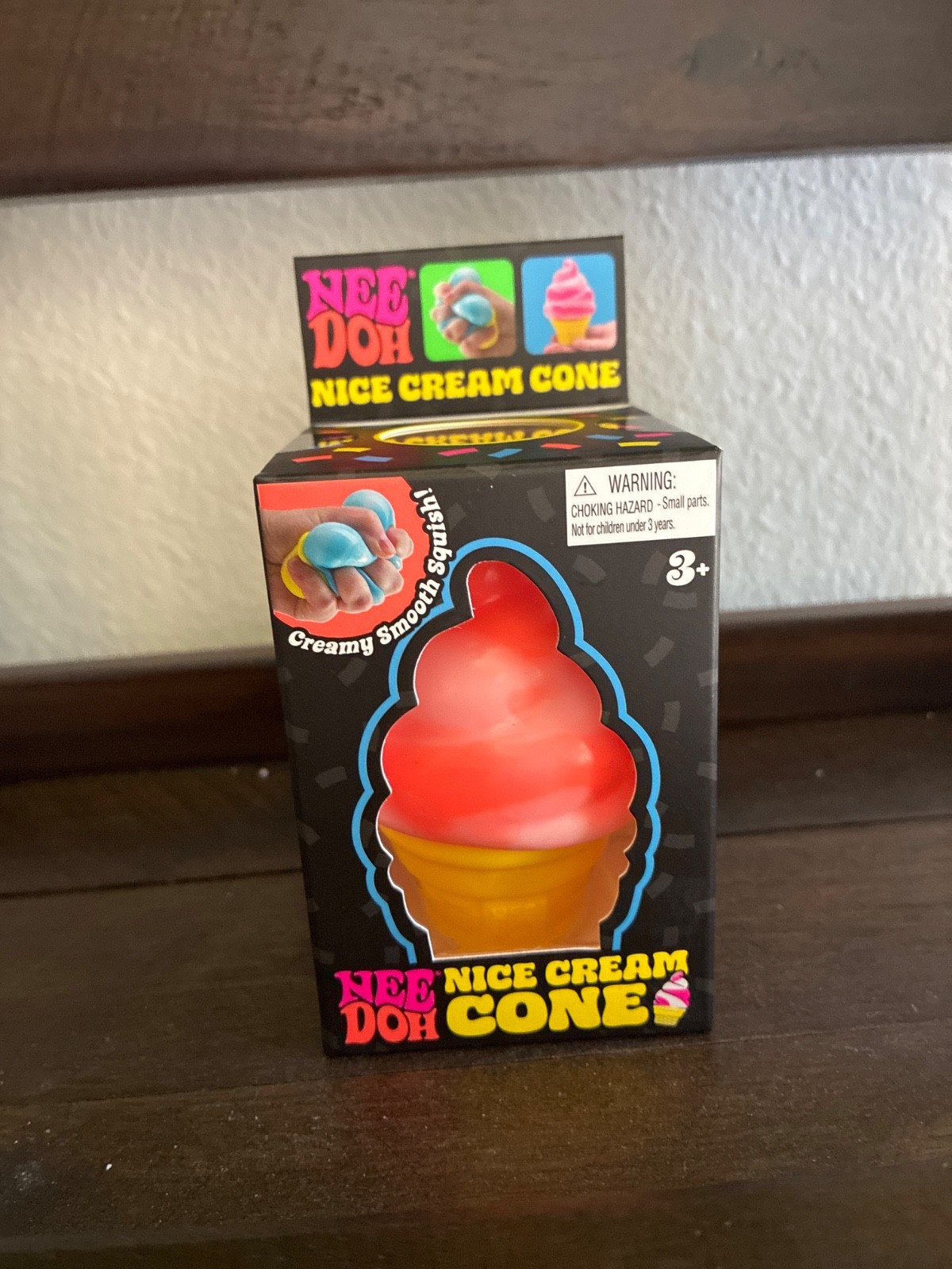 NeeDoh Nice Cream Cone Coral Color, Brand New, Never Been Opened