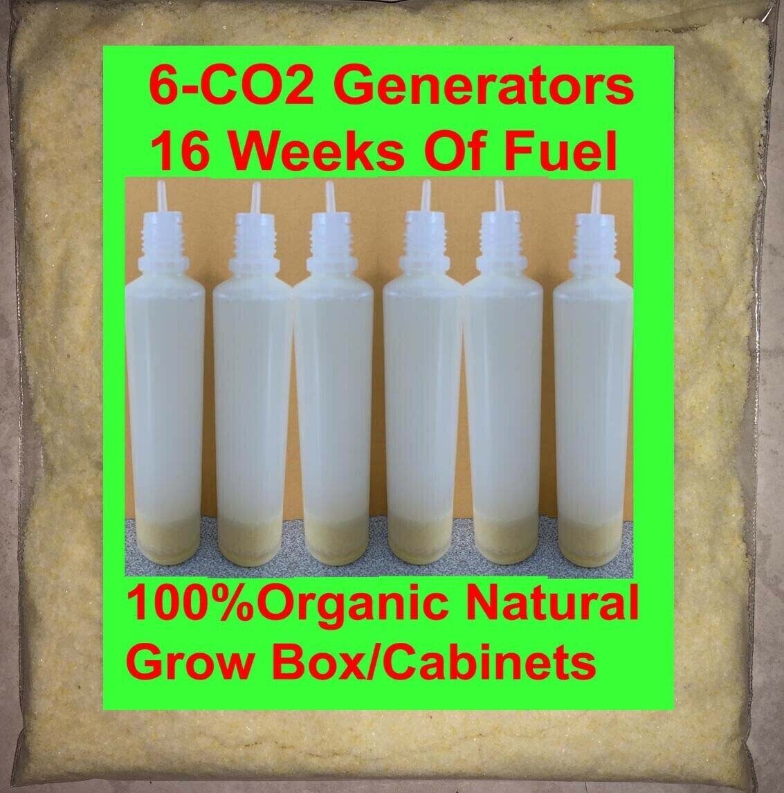 Co2 for Hydroponic grow kits system bubble bottles bubbler hydro garden clones