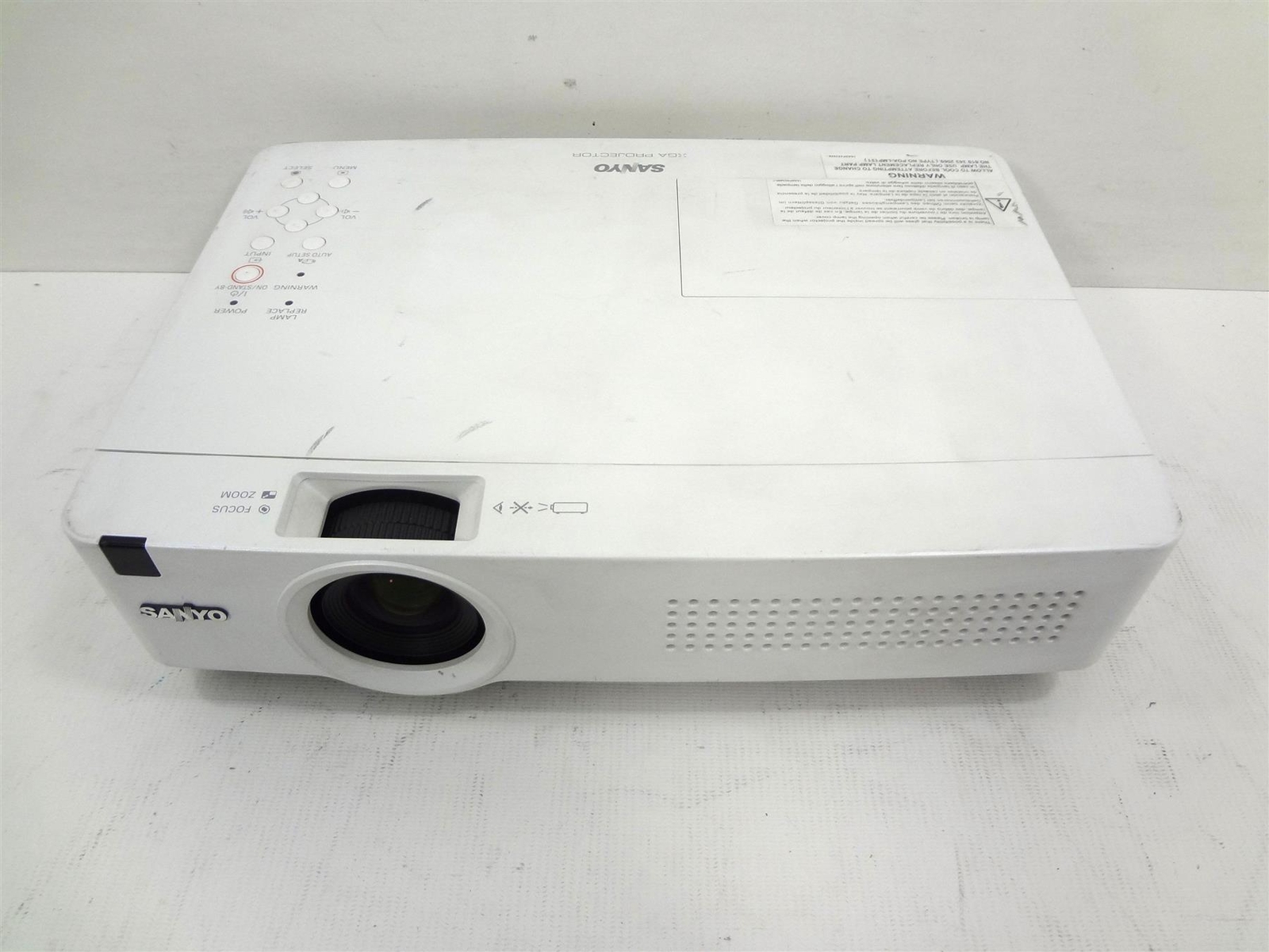 Sanyo PLC-XU300 - XGA Projector - Lamp Runtime: 540 Hrs