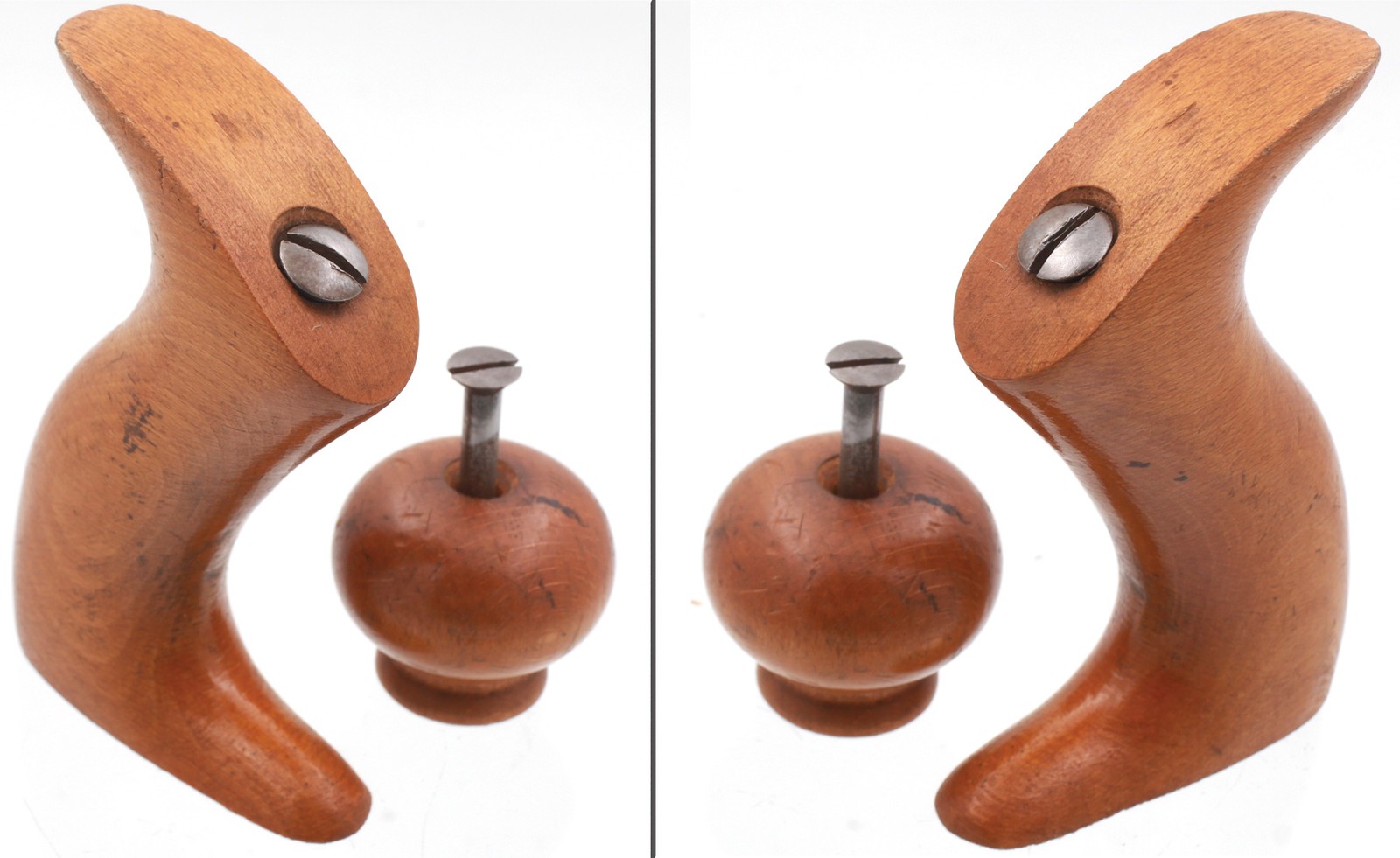 Founder's Grade Handles & Screws for "Oak Leaf" No. 35 Plane  - mjdtoolparts