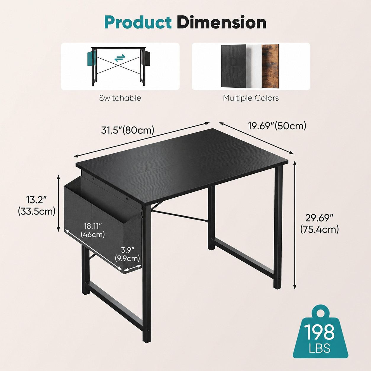 31 inch Home Office Desk