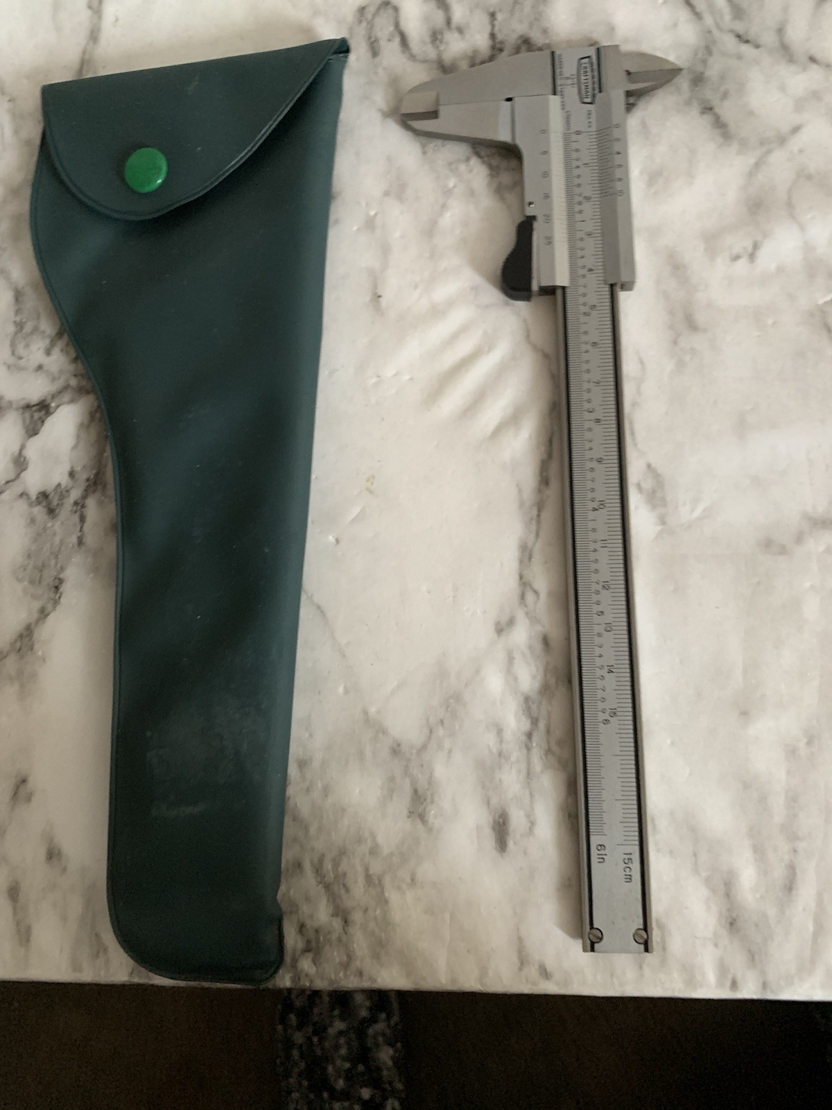 Vintage Craftsman Vernier Caliper & Case