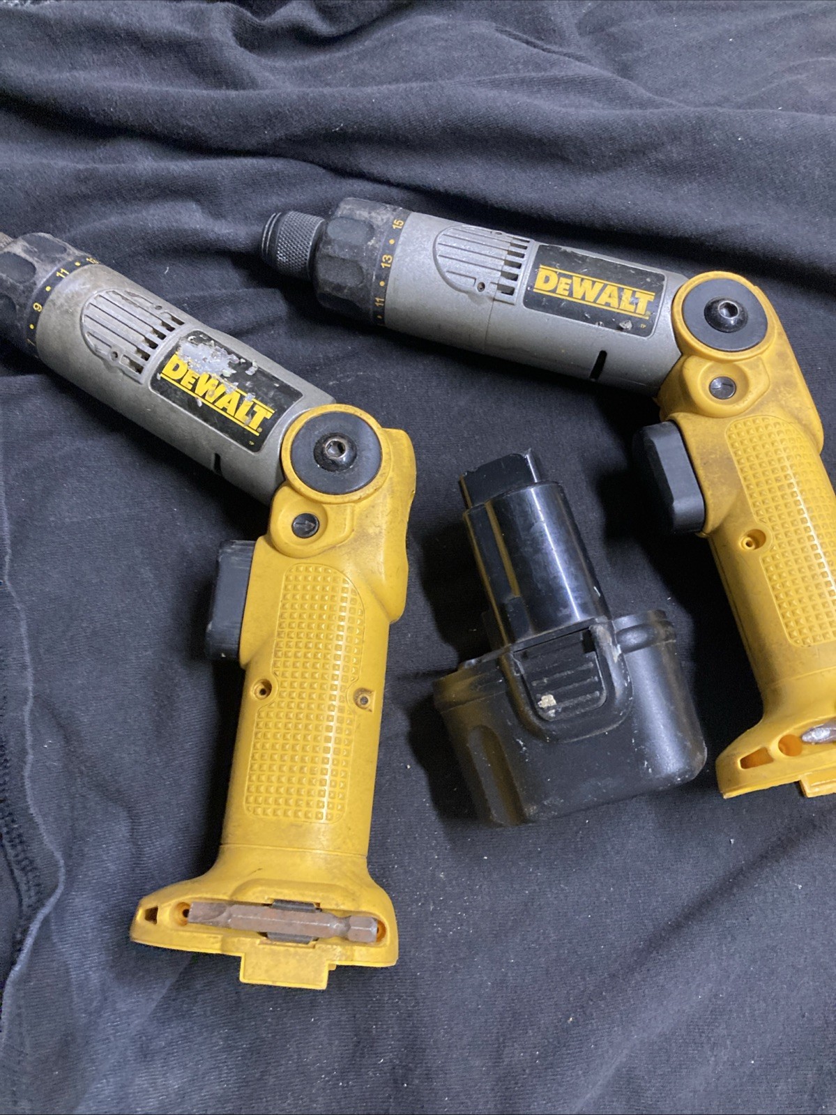 Two DeWalt Drills