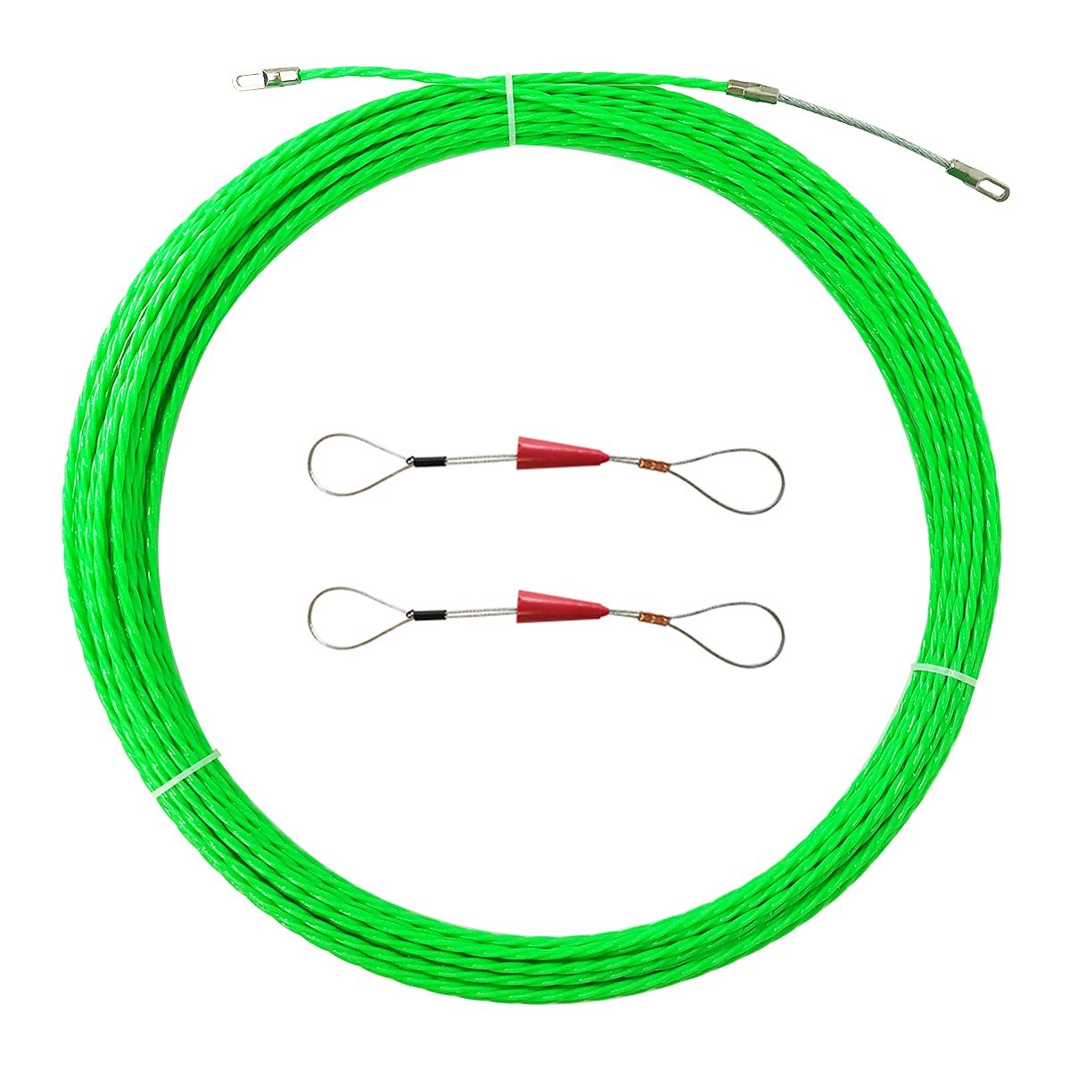 Fish Tape Cable Puller 10M 33ft PET Wire Guide Threader Electrical Conduit