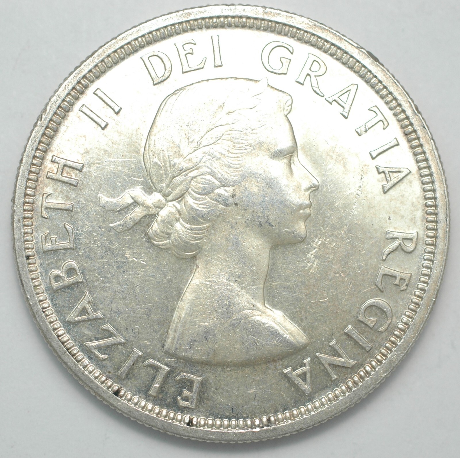 1953 Canada silver dollar