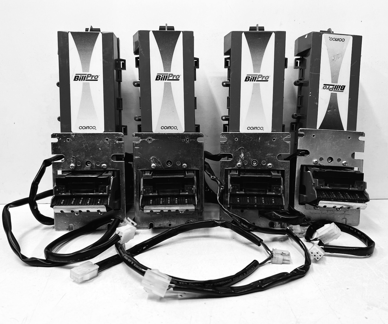 Coinco Bill Pro BP2BX (Four) (4) Bill Validator Acceptor  $1  &  $5  Nbox Nnose
