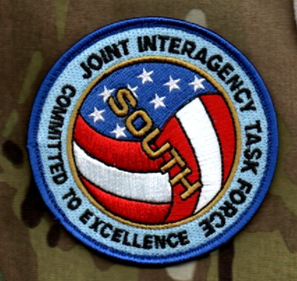 JIATF JOINT INTERAGENCY TASK FORCE SOUTH vêlkrö PATCH: COMMITTED TO EXCELLENCE