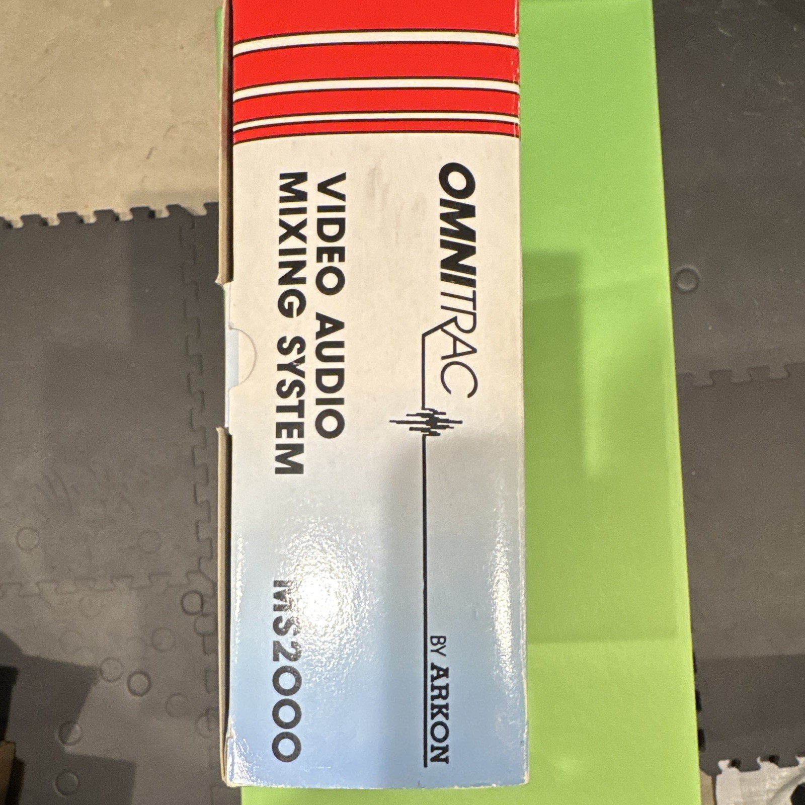 OMNITRAC MS2000 Video Audio Mixing System - Model MS2000, MPN MS2000 - NOSTALGIA