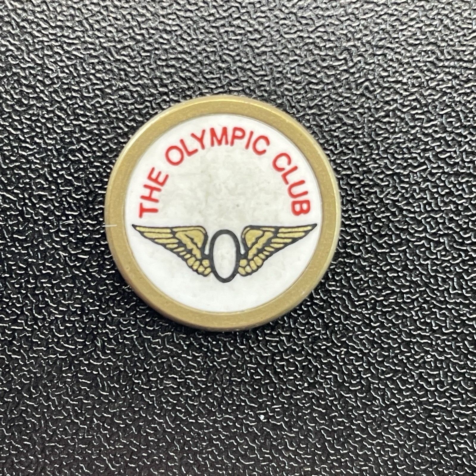 The Olympic Club Golf Course Stem Golf Ball Marker, Brass