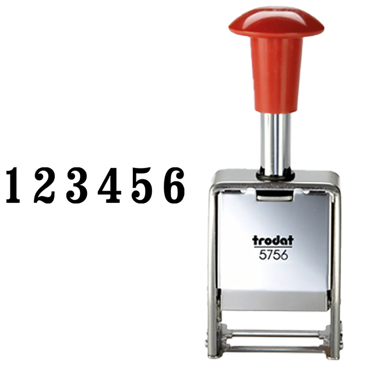 Trodat 5756 Automatic Numbering Machine Replacement Black Ink Pad