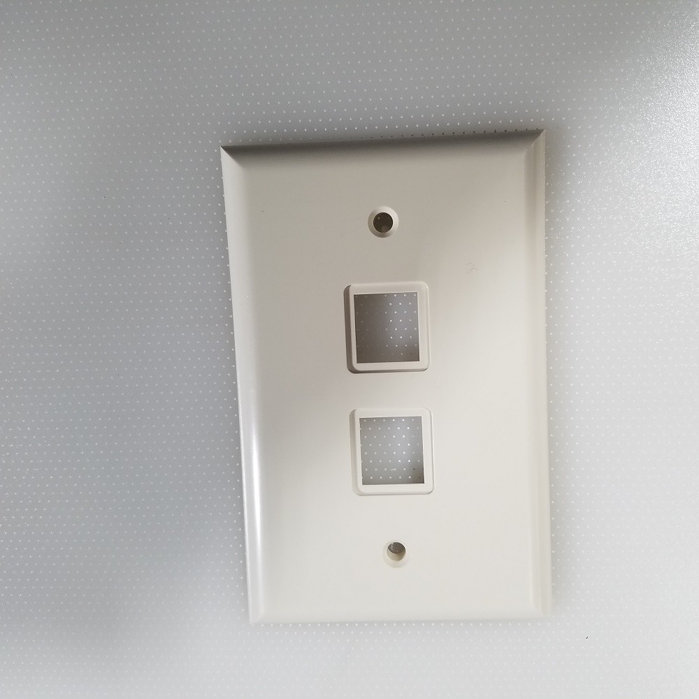 SMP RMTS-53-01(DATAKIT) WALL PLATE-PLASTIC 2 PORT