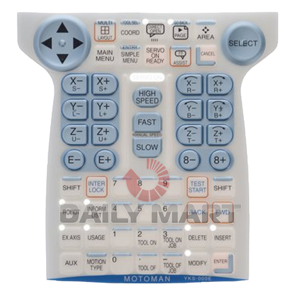 New In Box YASKAWA YKS-000E DX100 Teach Pendant Membrane Keypad