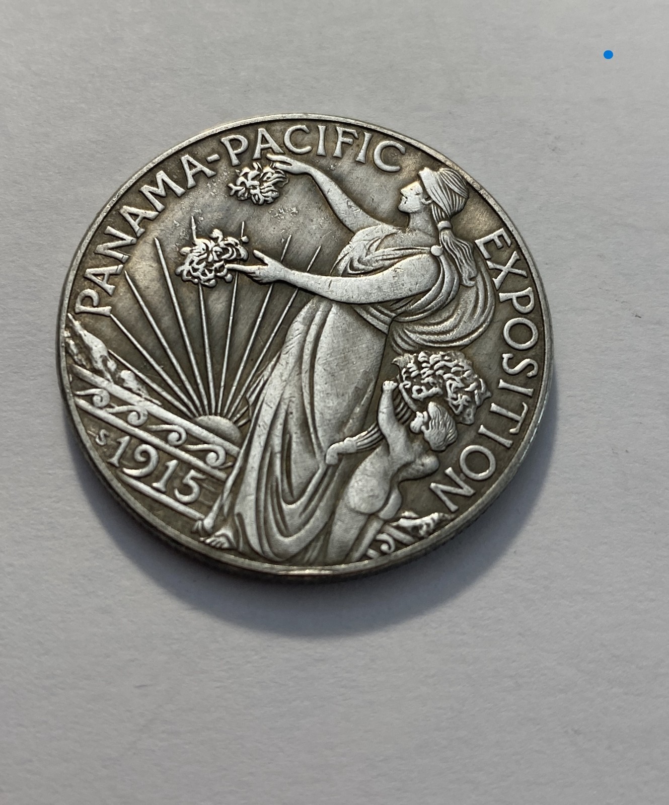 US 1915 Pnama-Pacific Exposition Half Dollar Coin Modern Restrike
