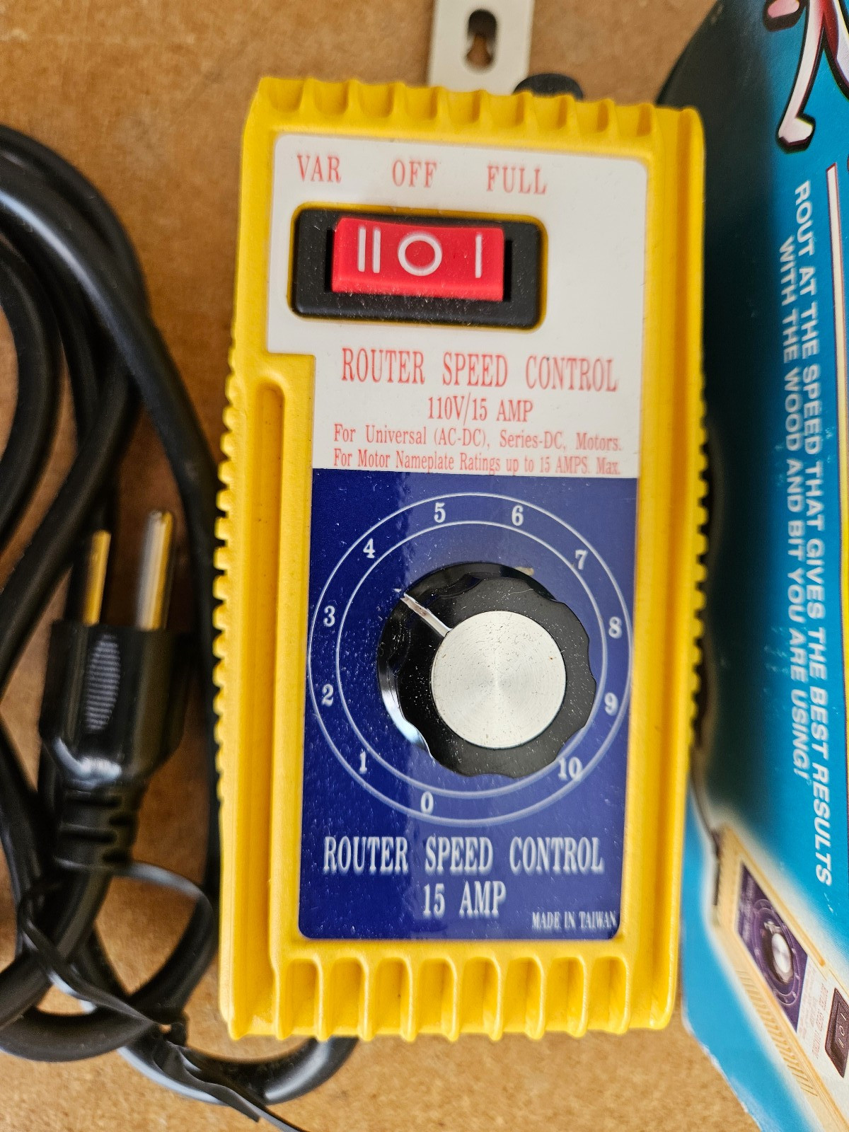 Professional Router Speed Control
