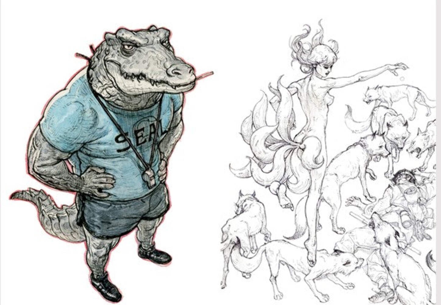 Kim Jung-Gi 2011 Sketch Collection