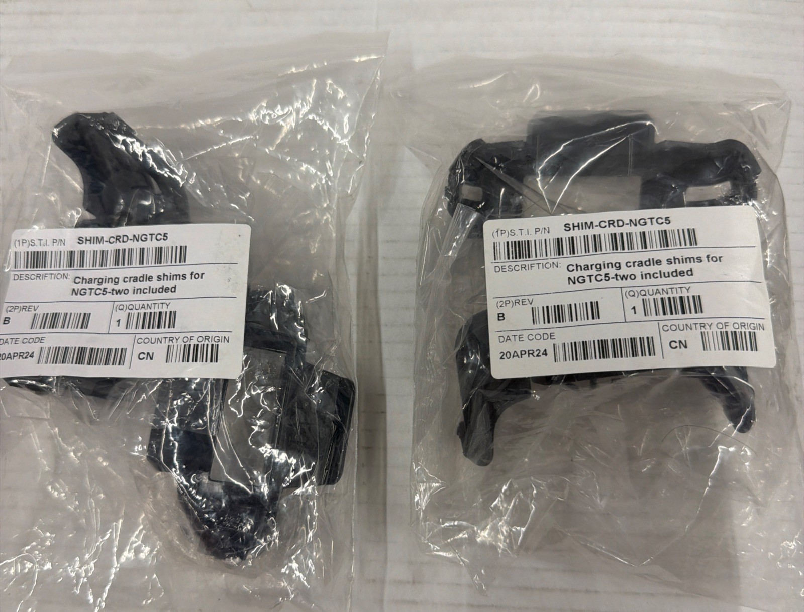 NGTC5 Charging Cradle Shims SHIM-CRD-NGTC5 Lot of 2 New (Pack Of 2)