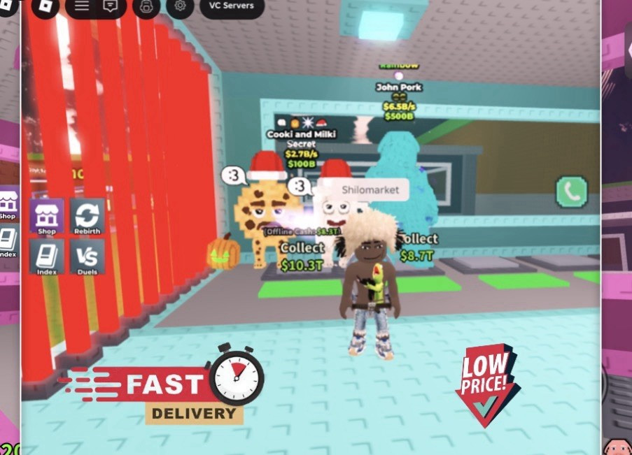 ✬ Steal A Brainrot - Rainbow John Pork 6B / +s, - very fast services and cheap ✬