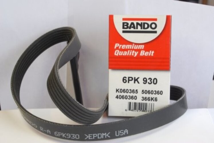 6PK2170 OEM Quality Serpentine Belt Black