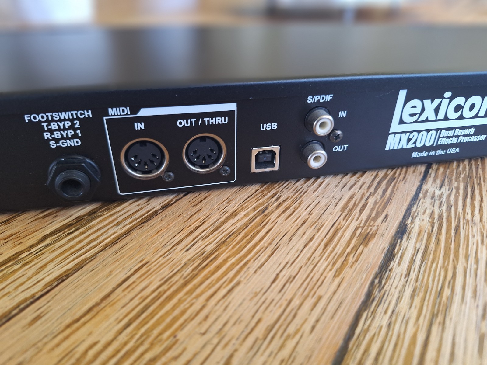 Lexicon MX200 Dual Reverb Effects Processor Tested Working