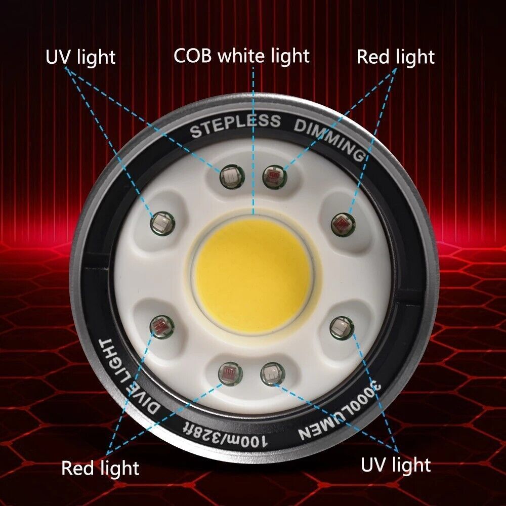 Seafrogs MK-01 MK-02 Professional Diving Flash Underwater Diving Strobe Light