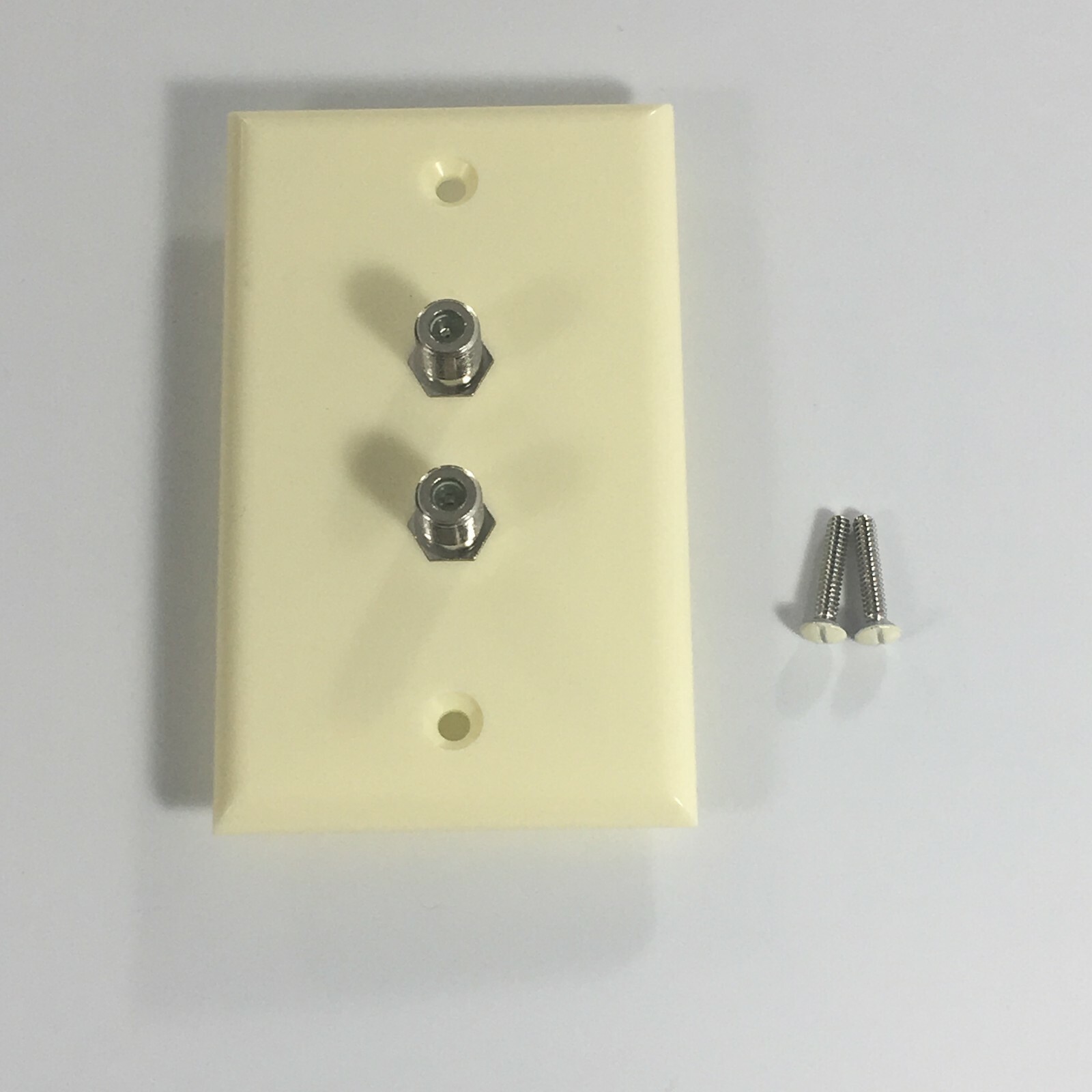 SV-WP-IV-F81(Dual) Dual F81 Wall Plate