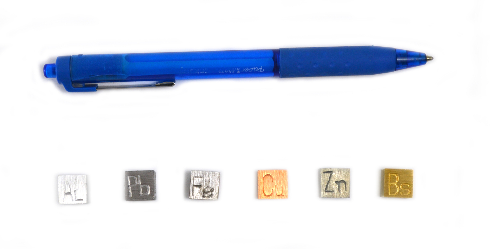 Density Cubes Set - 6 Metals - For Density Investigation - Eisco Labs