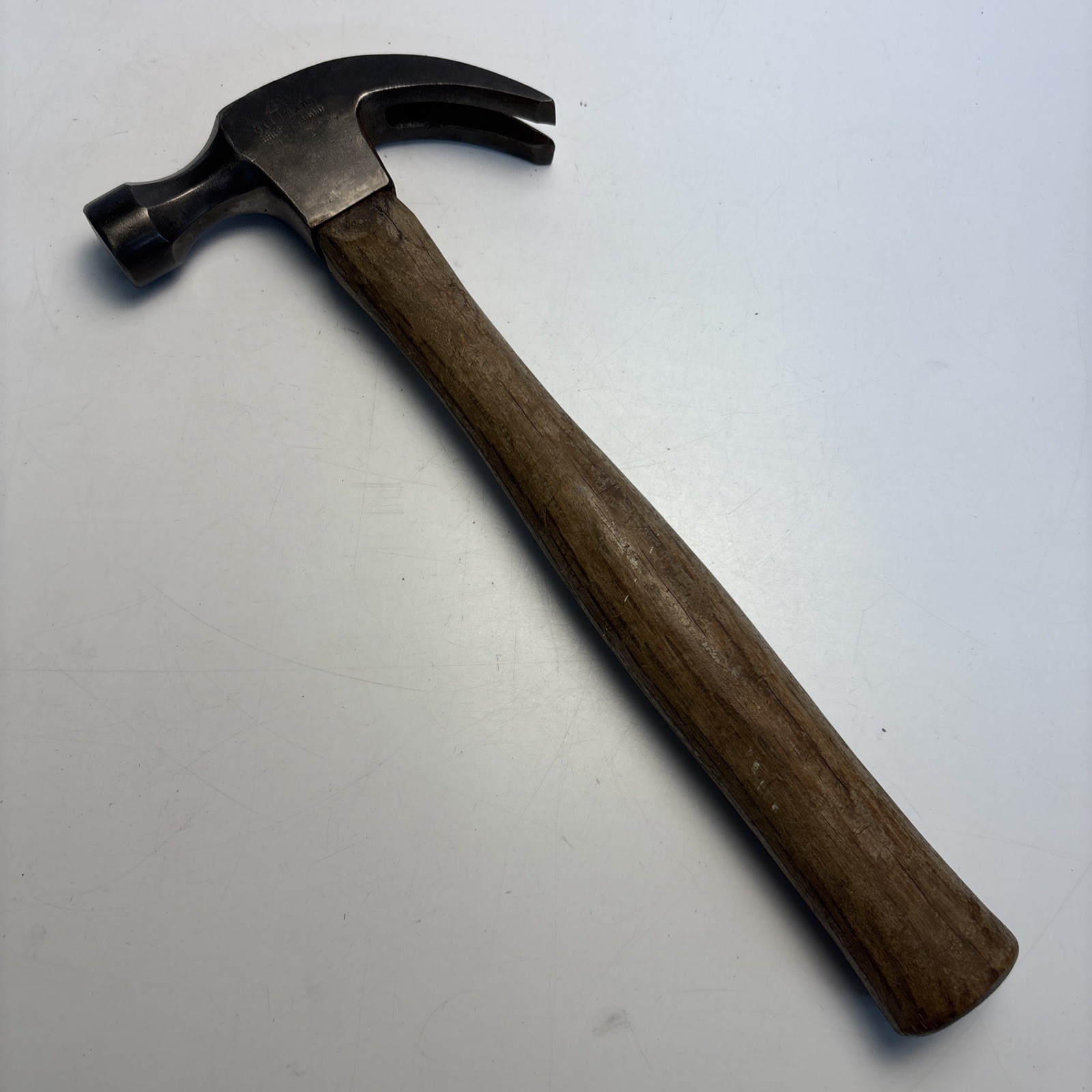 Vintage All Trade Drop Forged Claw Hammer 13” Wood Handle 1 lb 7 oz