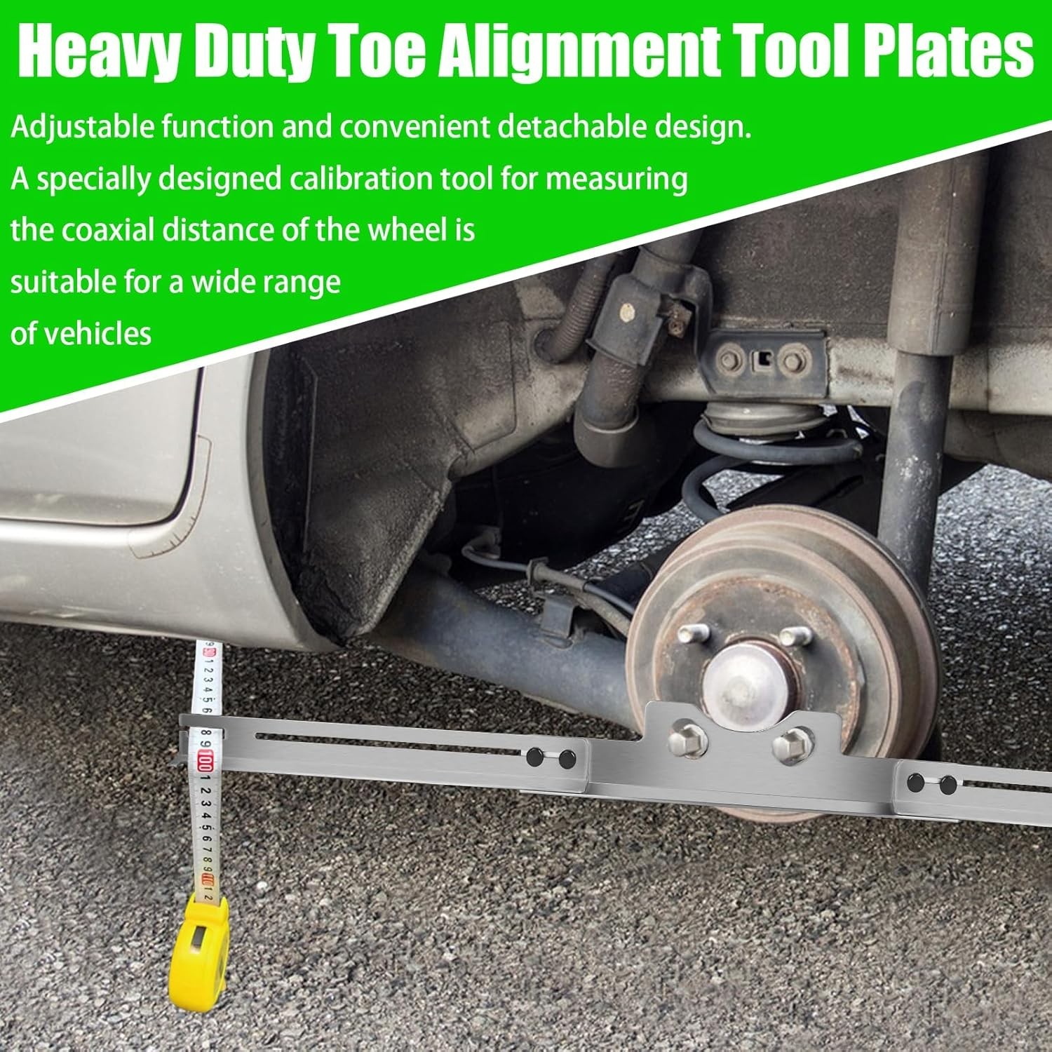 2PCS Wheel Alignment Tool, , Front End Alignment Tool for Car, SUV, and Vehic...