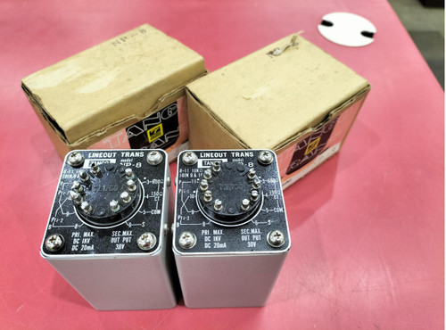 TANGO NP-8 Line Output Transformers Pair Audio Transformer Tested Working Japan