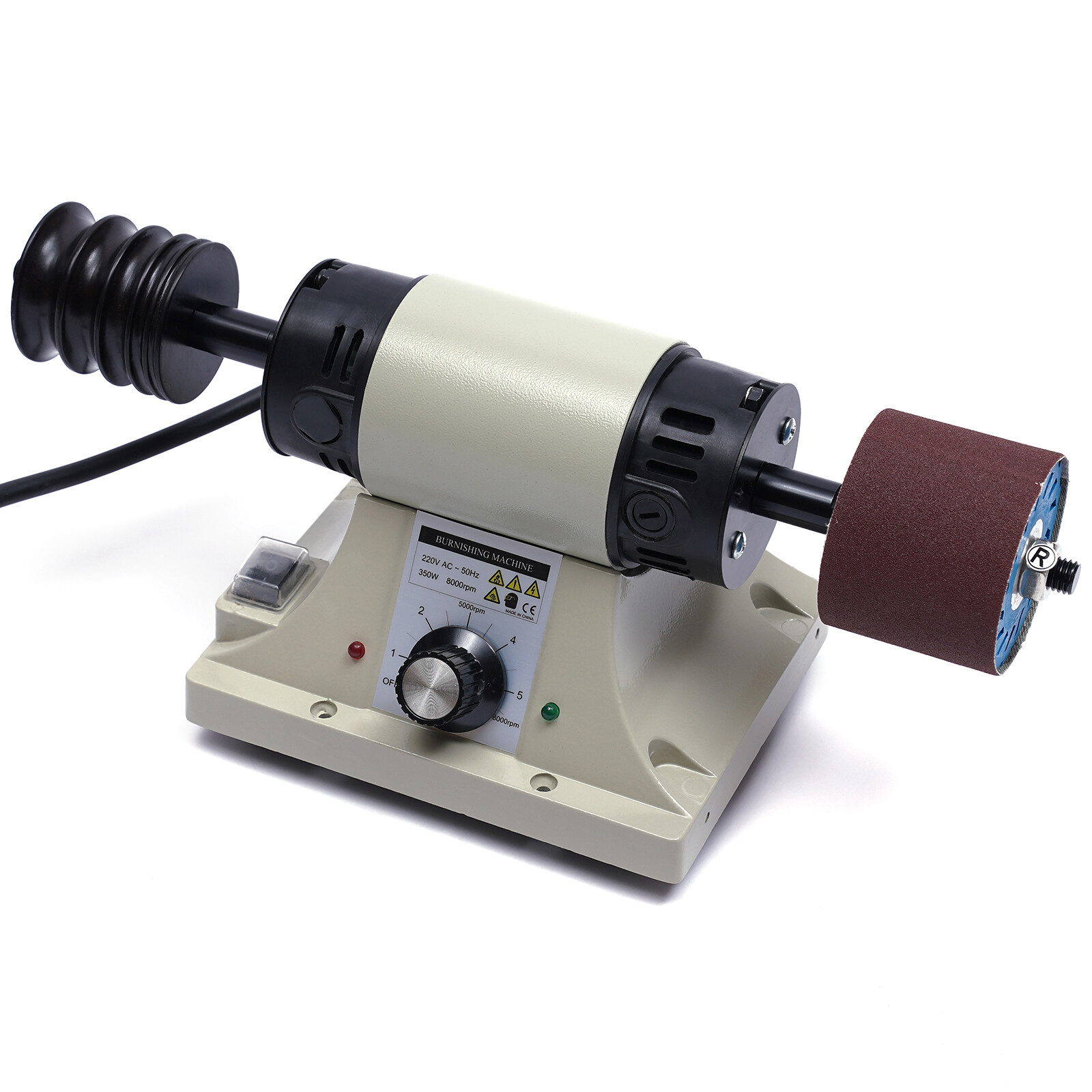 Electric Leather Edge Polishing Grinder Burnishing Machine Grinding Tool