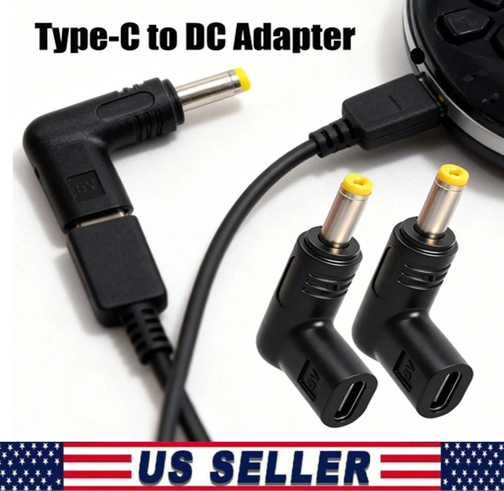 PSP USB-C Charging Adapter for 1000 2000 3000 E1000 Coverts to USB Type-C