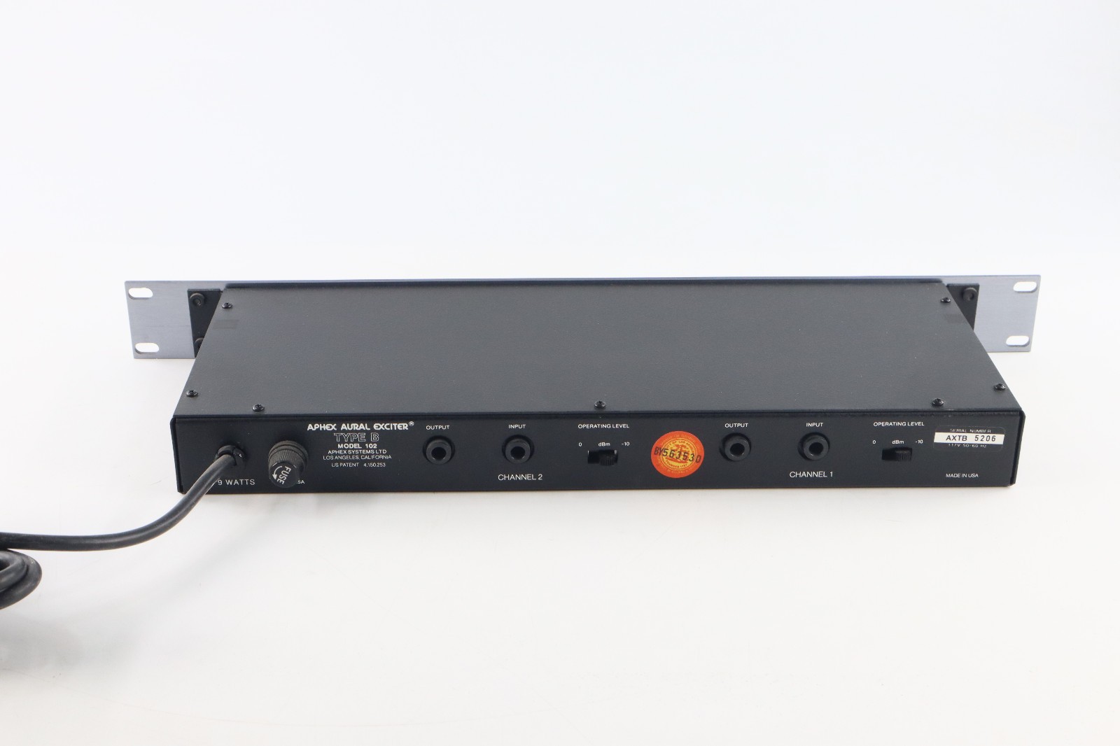 Aphex Aural Exciter Type B, 2 Channel Rack Mount