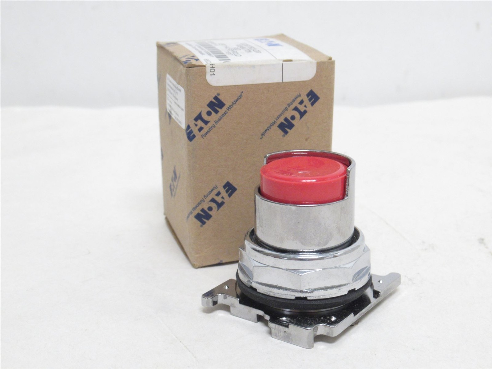240224 New In Box; Eaton 10250T502-GR Push-Button Operator; Red Non-Illuminated