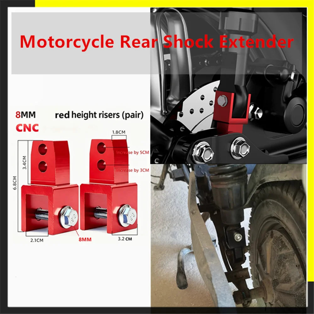 Motorcycle Shock absorber heightening Adapter Universal Damper Extender Modify