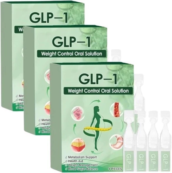 GPL-1, 3PCS Weight Loss Drops - Natural Metabolism Booste（12pcs）