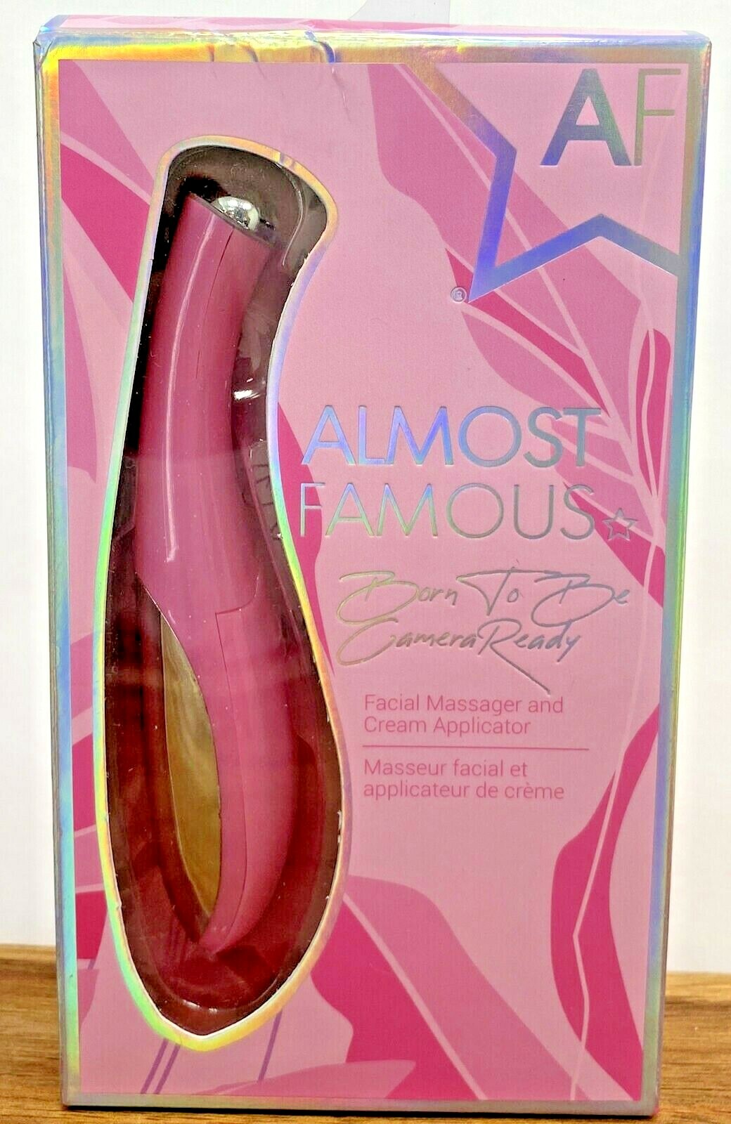 ALMOST FAMOUS - Eye Massage Anti-Aging Beauty Device - Violet Petals (Purple)