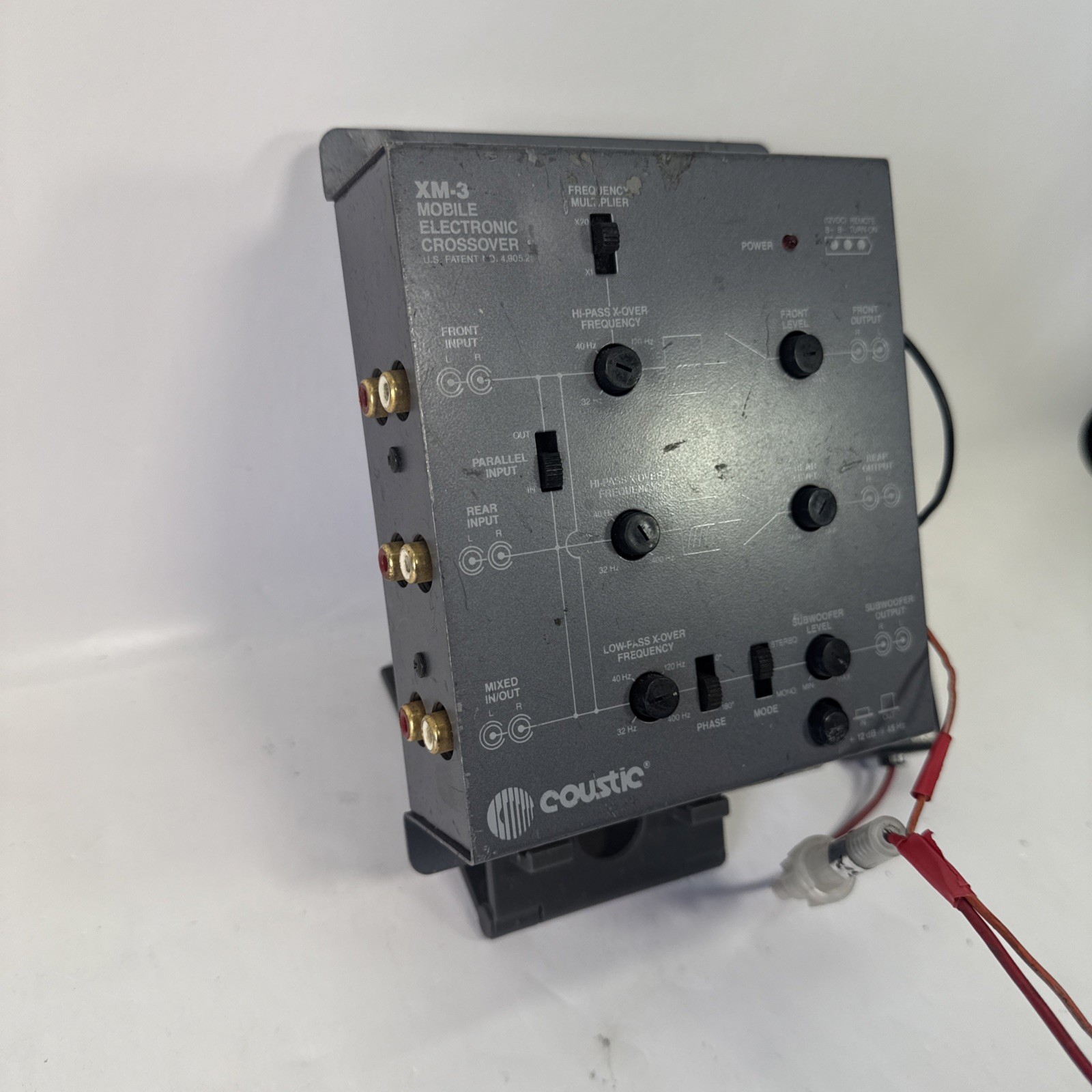 Coustic XM-3 Mobile Electronic Crossover (READ) | TESTED