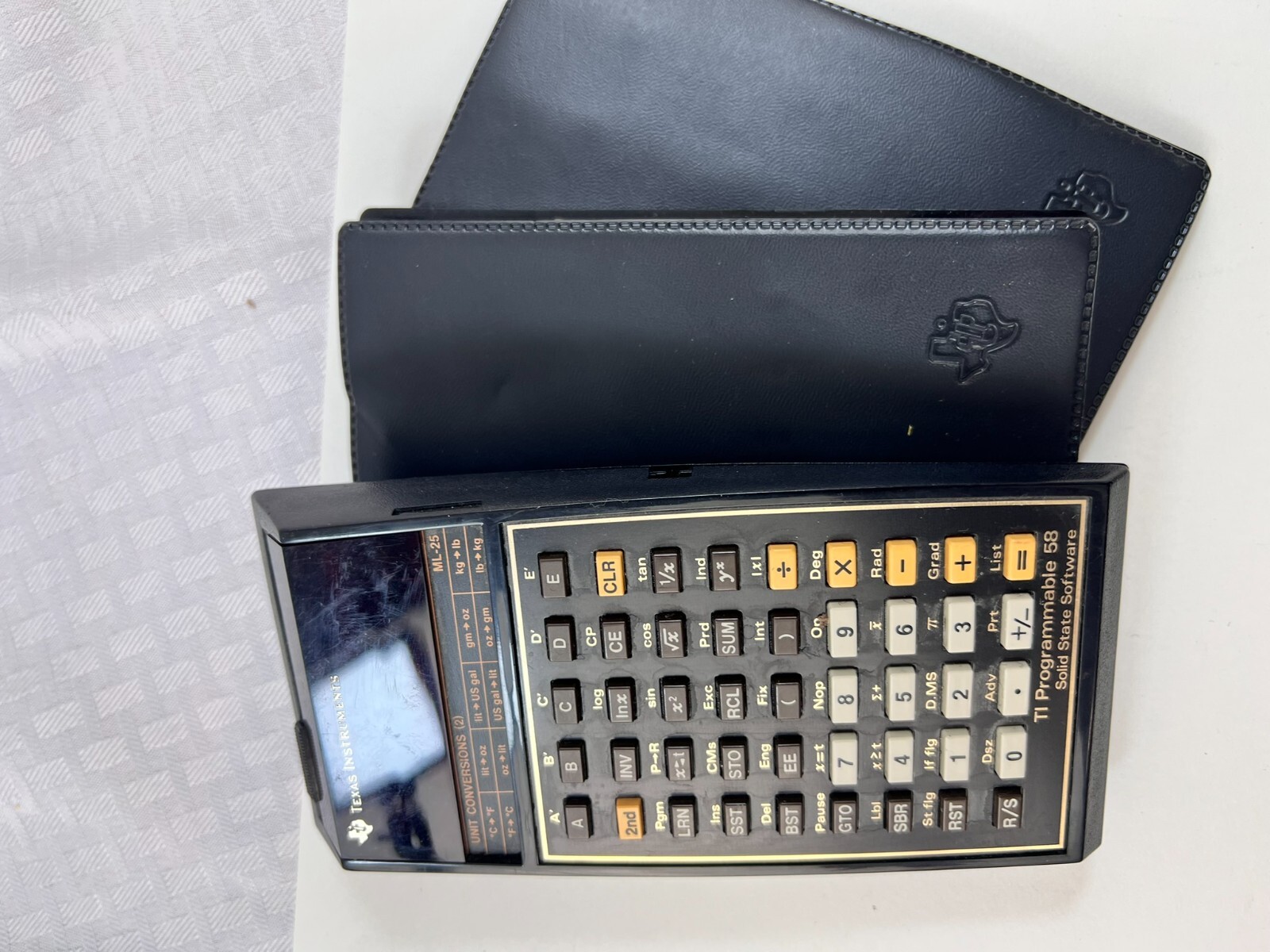 Texas Instruments Programmable 58 Calculator Master Library & Marine Navigation
